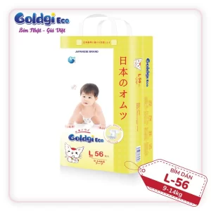 Bỉm Goldgi Eco Dán L56